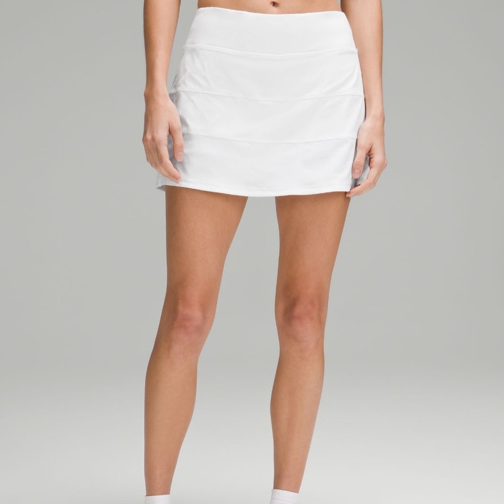 Lululemon Pace Rival Mid-Rise Skirt Short